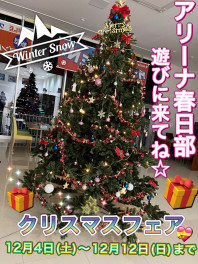 クリスマスフェア開催します☆☆☆